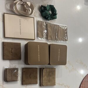 David Yurman Brown and Cream Packaging Collection